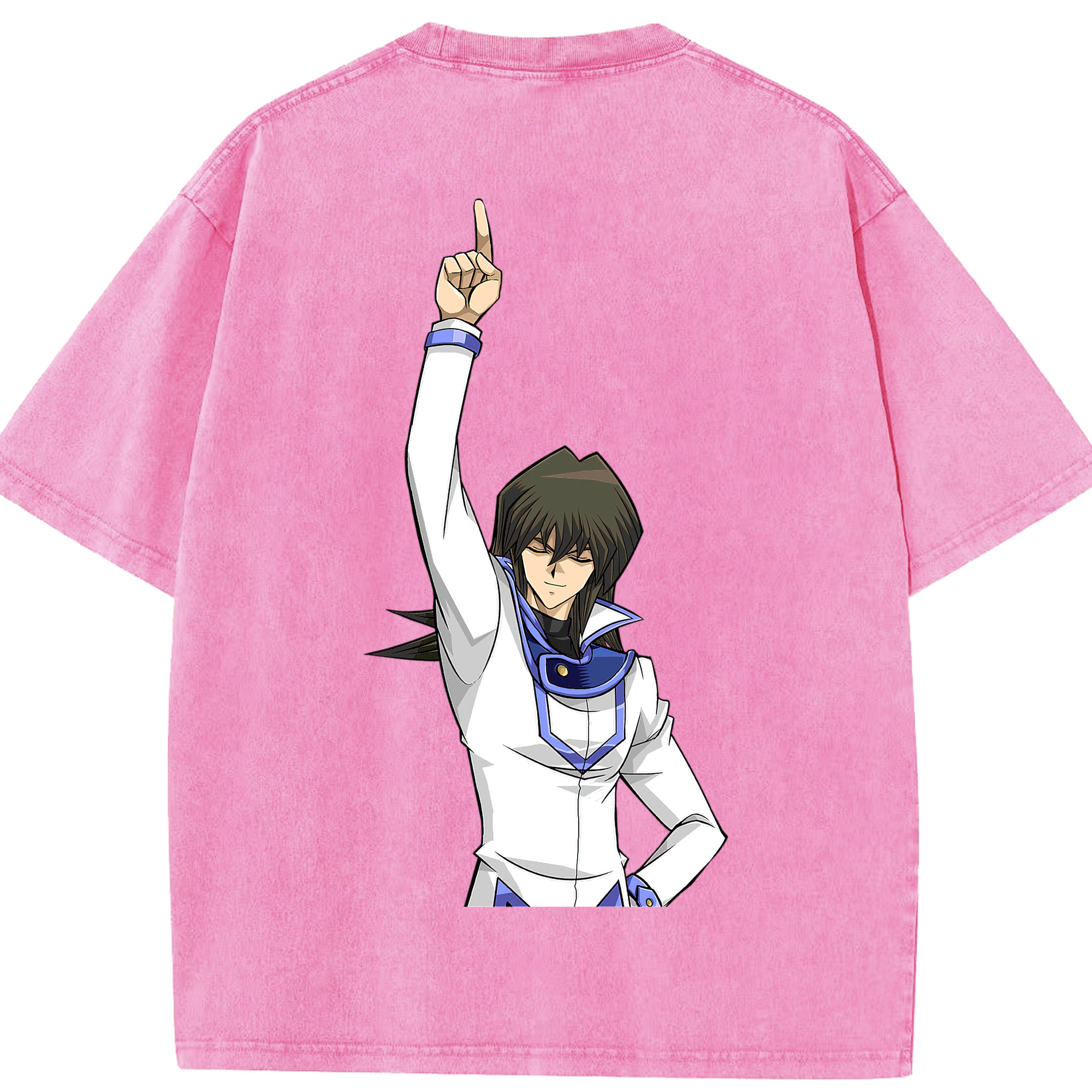 （画像用） 遊☆戯☆王 Yu-Gi-Oh! 綿100% ヴィンテージ風 半袖Tシャツ（背面プリント）